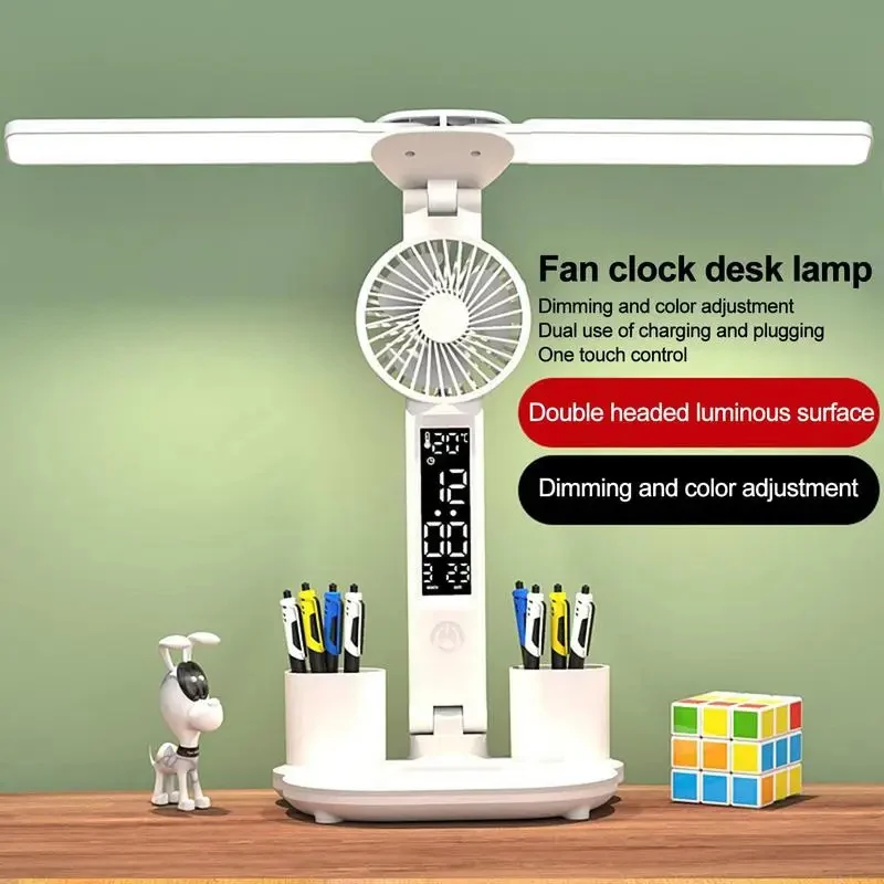 Foldable LED Table Light Eye Protection Multifunction - Image 2