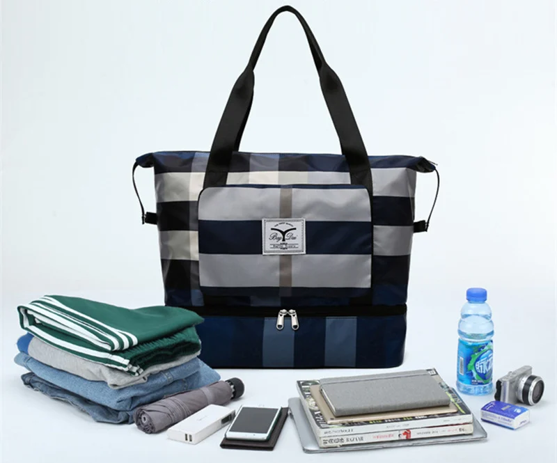 Foldable Travel Duffel Bag Fitness Gym Waterproof Dry - Image 5