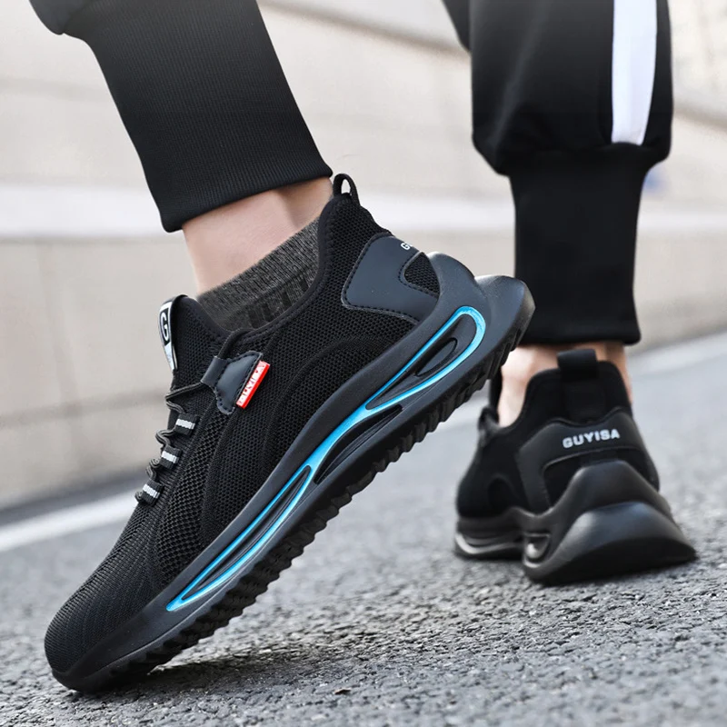 Steel Toe Shoes for Men Work Safety Shoes Nonslip - Image 3