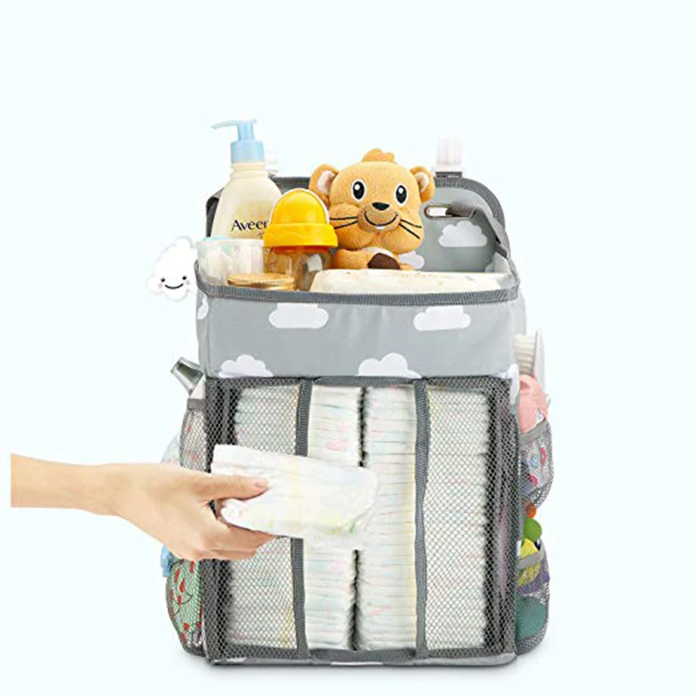 Portable Baby Crib Organizer Bed Hanging Bag - Image 2