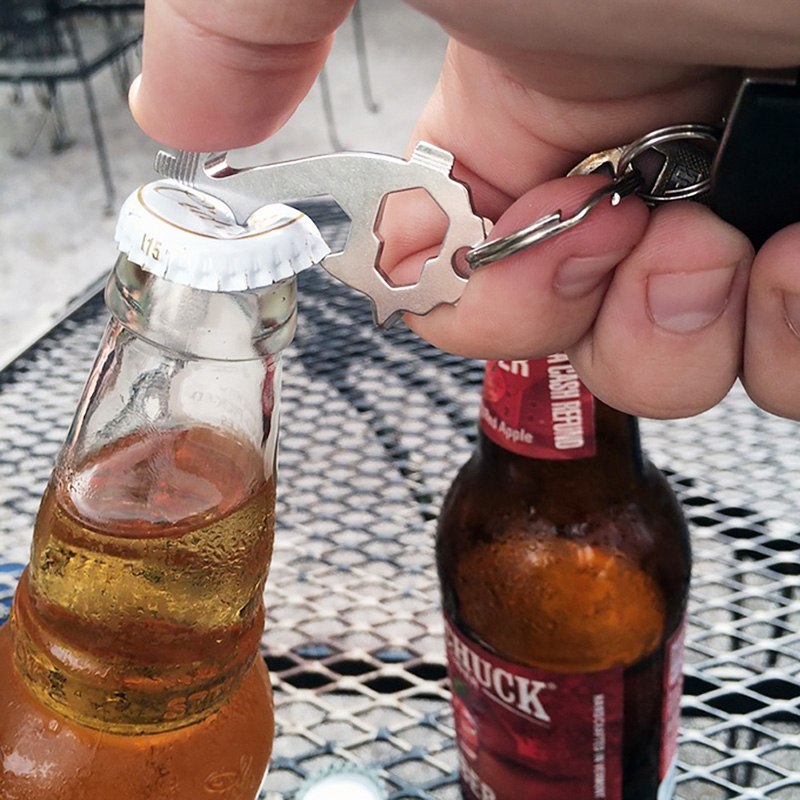 20-in-1 Stainless Steel Multi Tools Key Ring EDC - Image 6