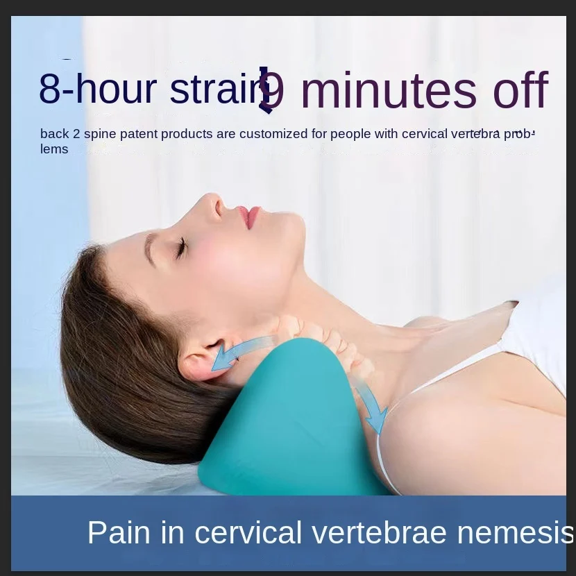 Cervical Spine Massage Pillow Gravity Acupressure Neck - Image 7