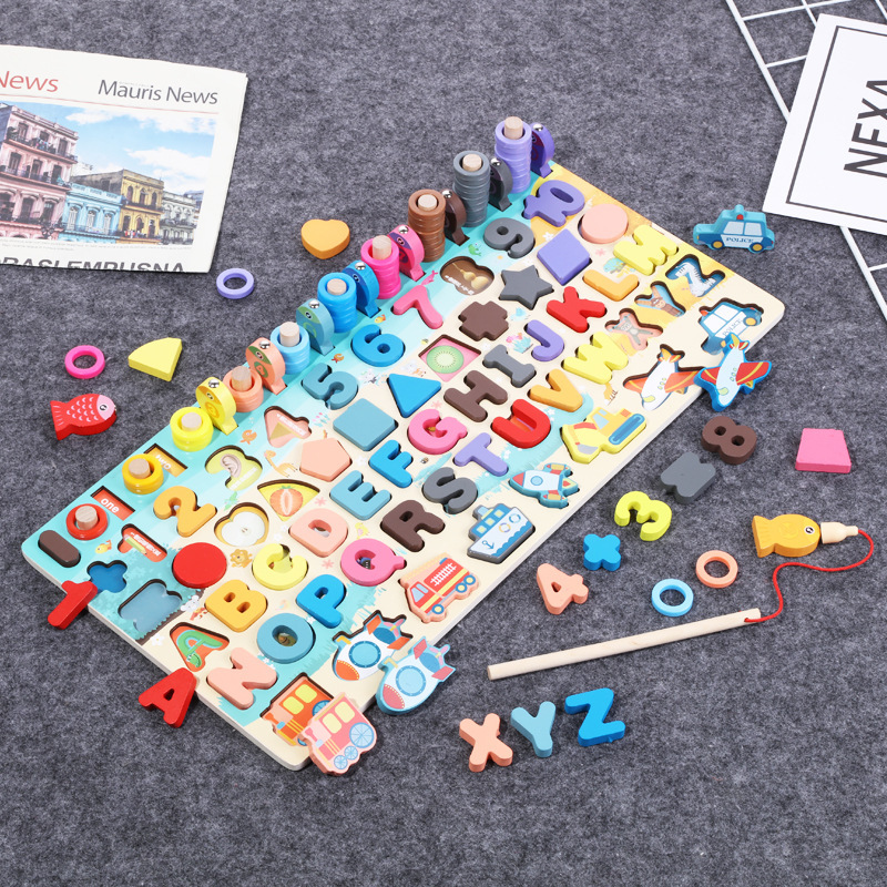 Montessori Educational Wooden Toys for Kids Montessori