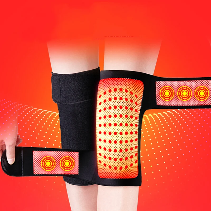 1 Pair Tourmaline Self Heating Knee Pad Magnetic