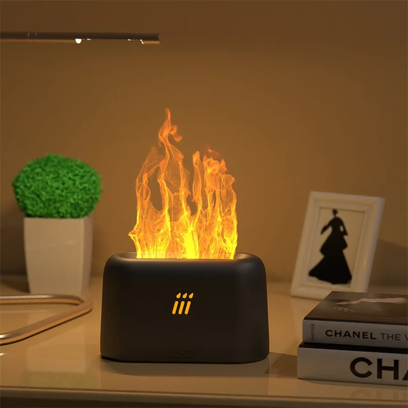 Flame Aroma Diffuser Air Humidifier Ultrasonic Cool - Image 6