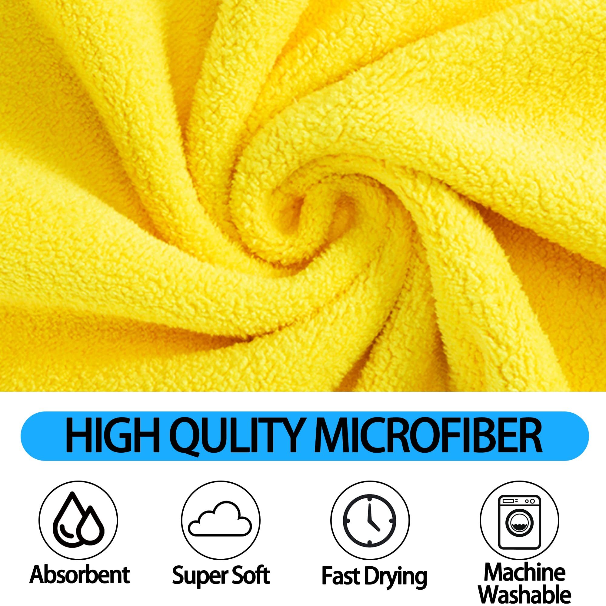 Dog Towels for Drying Dogs Drying Towel Dog Bath Towel - Image 3