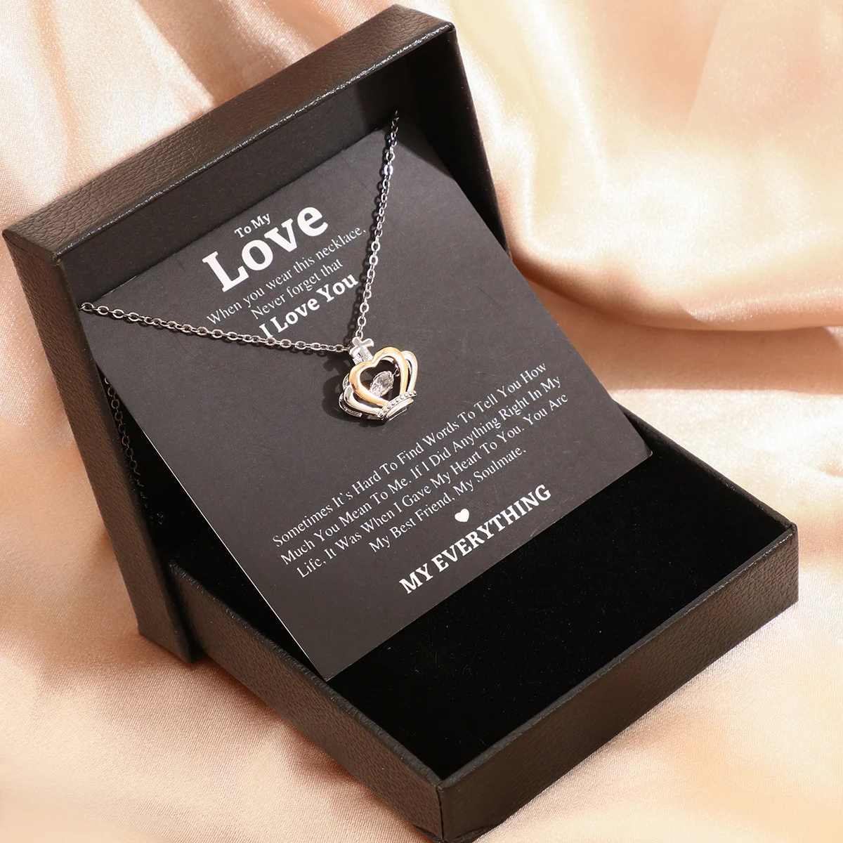Mother's Day Necklace Gift Box Love Necklace for Women - Image 9