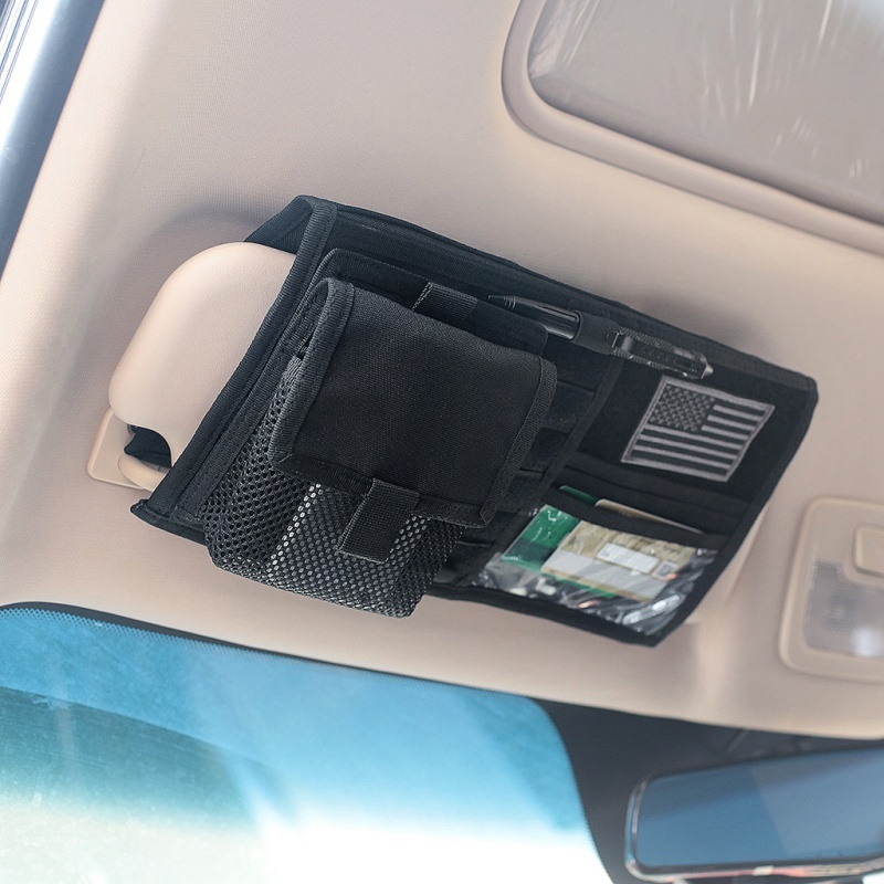 Vehicle Visor Panel Truck Car Sun Visor Organizer CD - Image 2