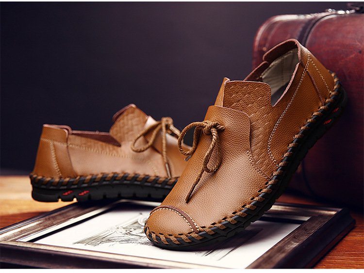British Style Casual Men Loafers Shoes Spring Autumn