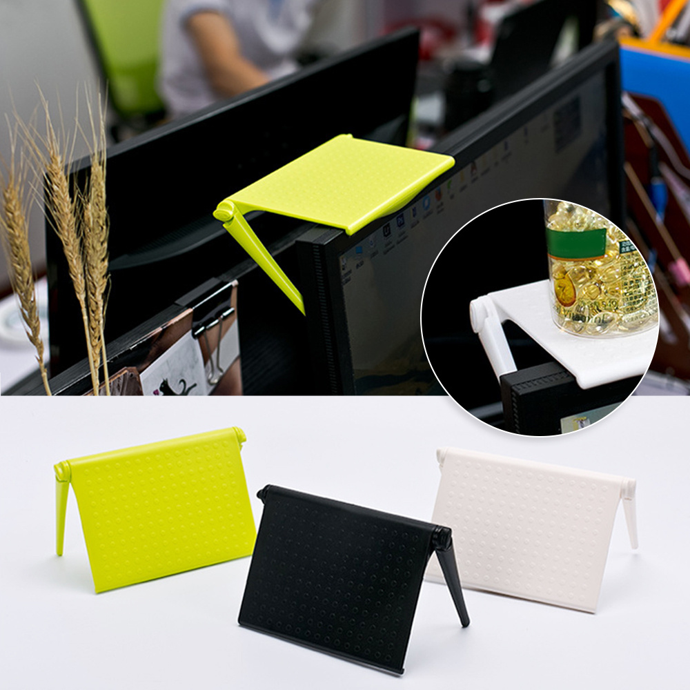 Office Storage Rack Clip Computer Screen Table Desk - Image 2
