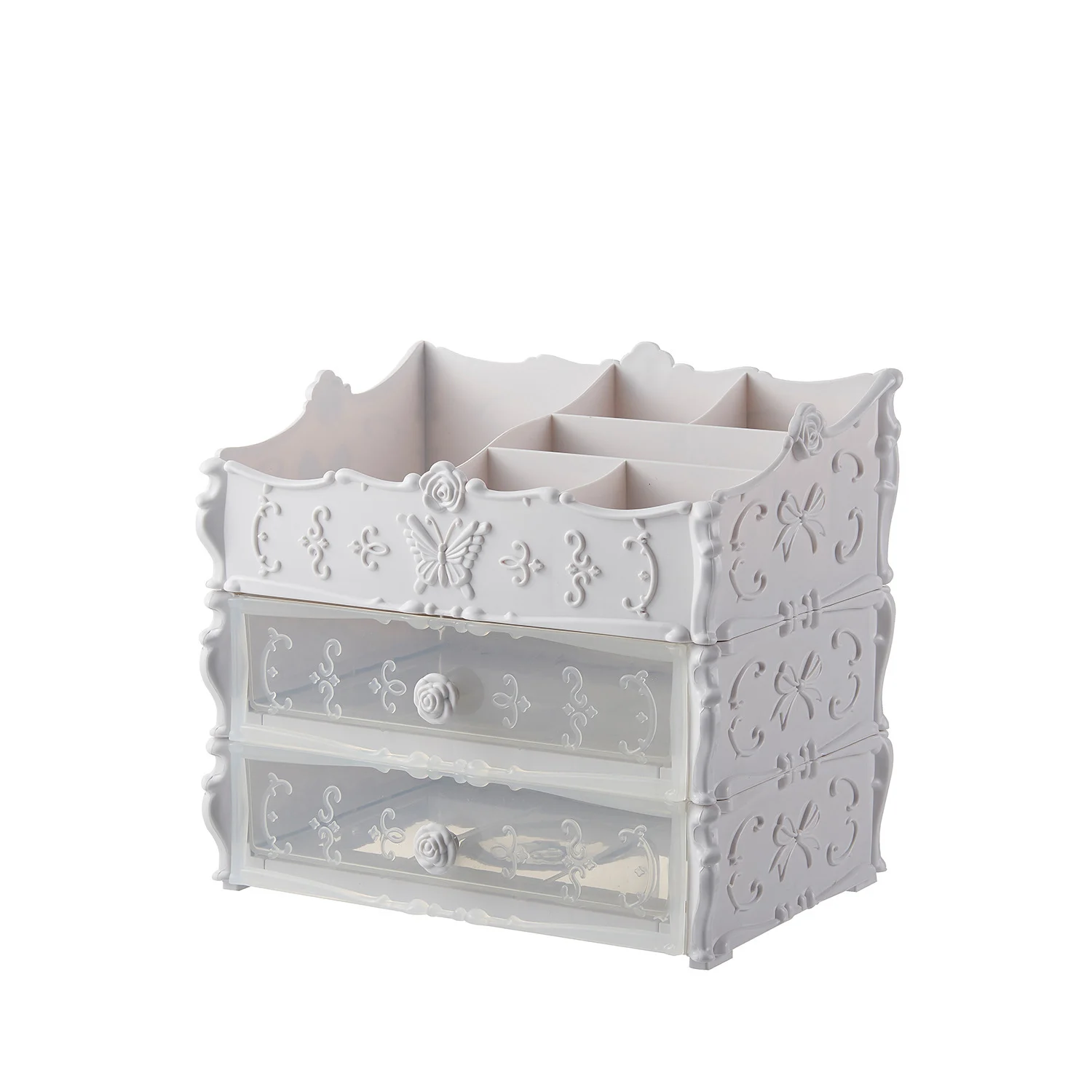 Transparent Makeup Organizer Cosmetic Storage Box - Image 10