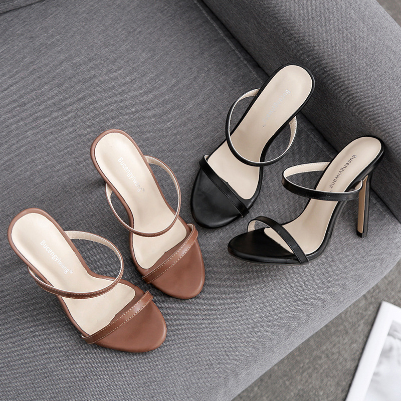 Stiletto Sandals Women High Heels - Image 4