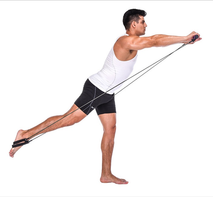 Yoga Crossfit Resistance Bands Exerciser Pull Rope - Image 8