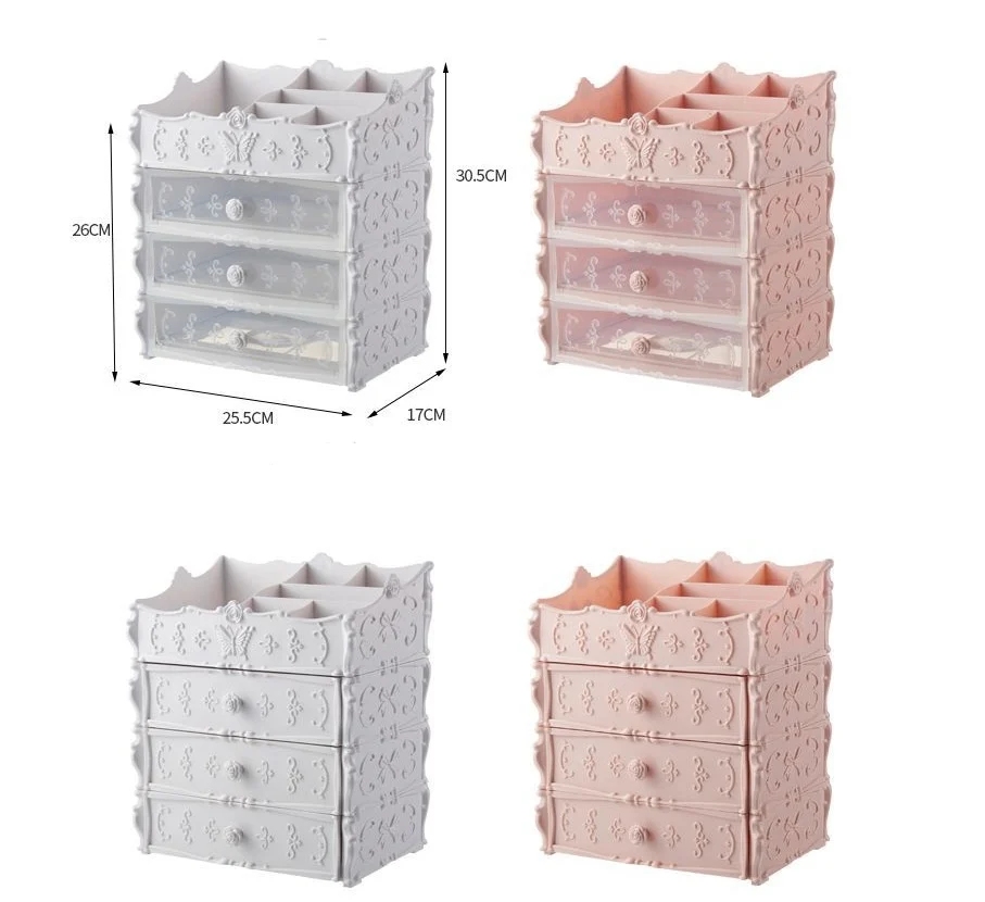 Transparent Makeup Organizer Cosmetic Storage Box - Image 5