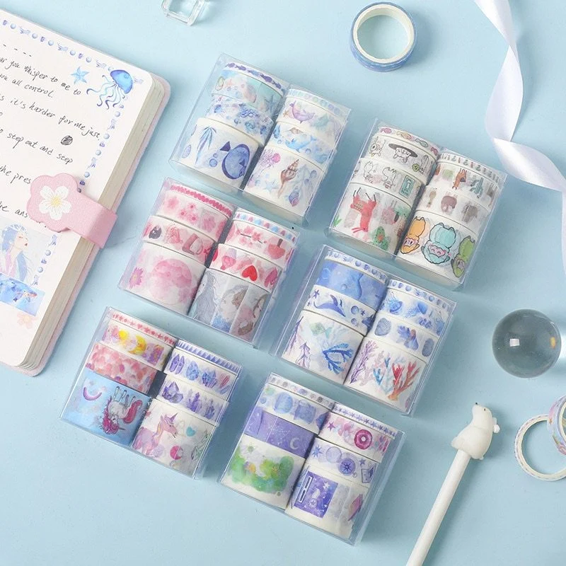 8 Rolls of Washi Tape Stickers