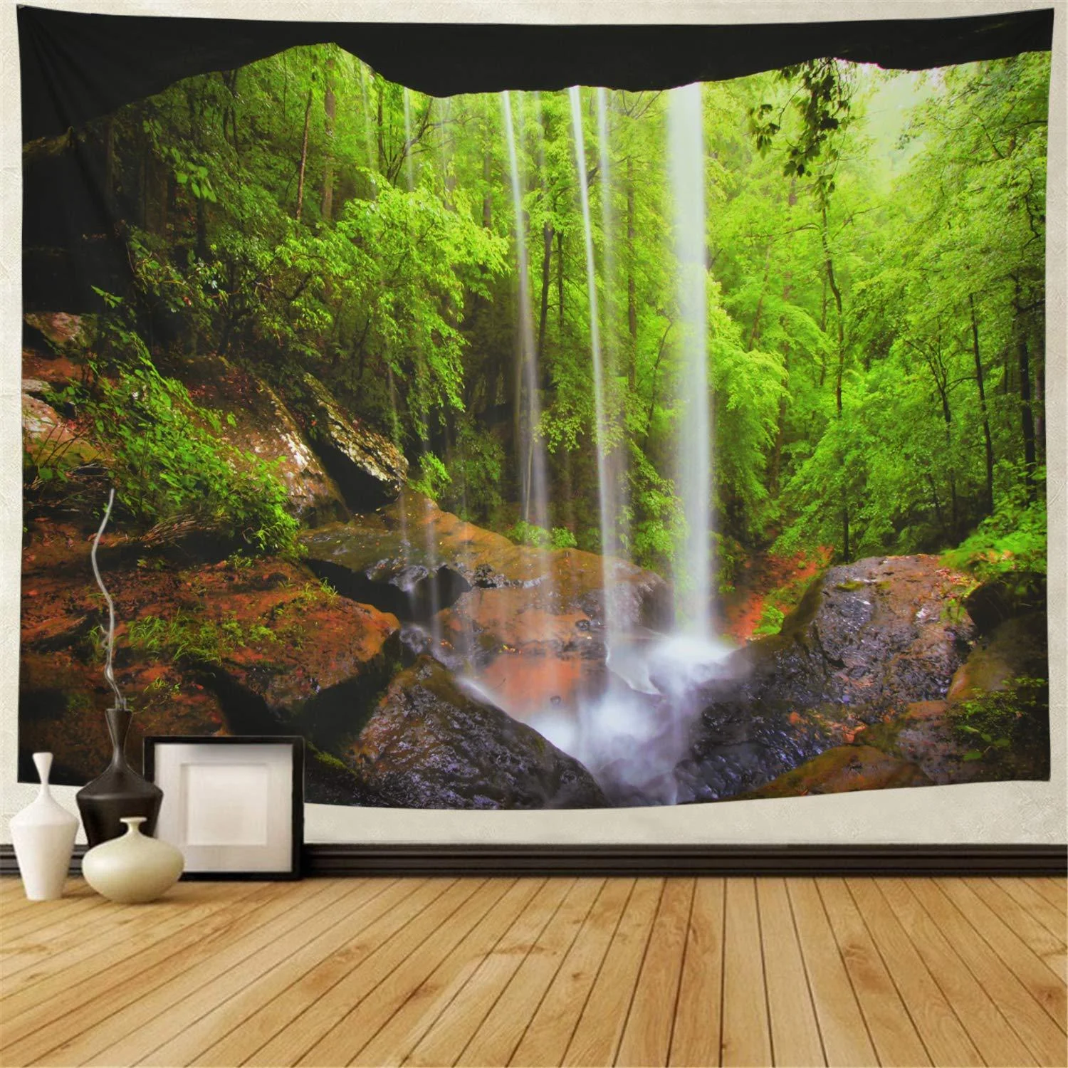 Big Tapestry Beautiful Natural Forest Large Wall - Image 2