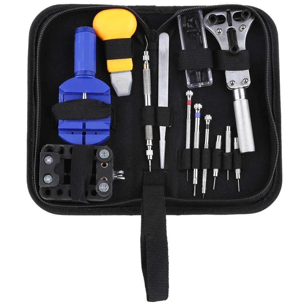 13pcs Watch Repair Tool Kit Set Watch Case Opener Link
