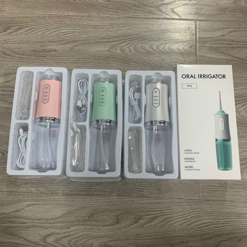Oral Irrigator 3 Modes USB Rechargeable Water Flosser - Image 4