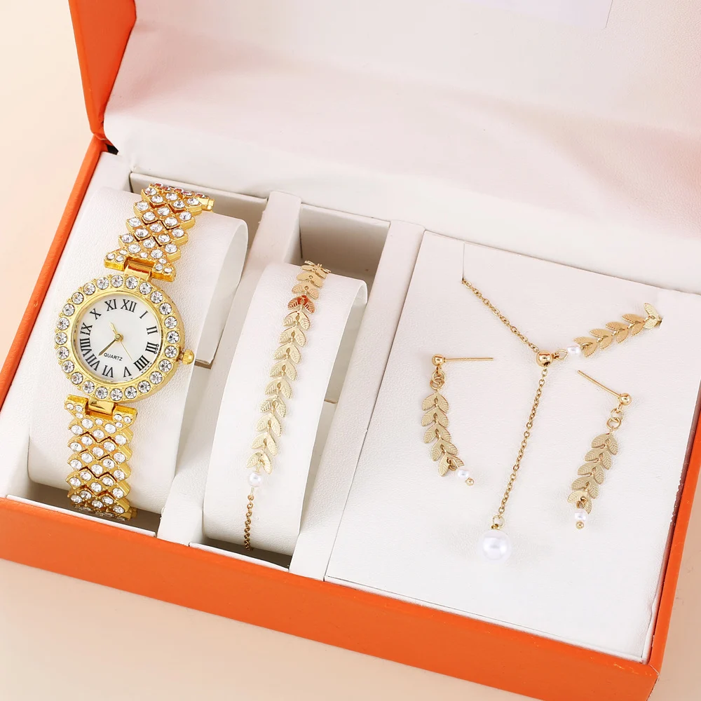 Diamond Women Watches Luxury Fashion Rhinestone Quartz - Image 5