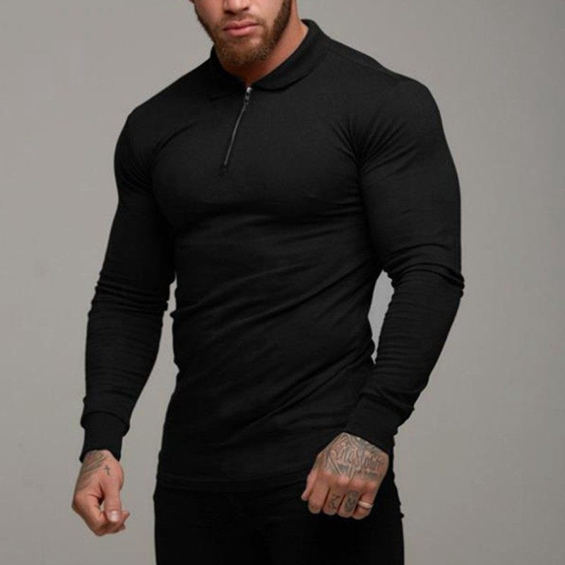 T Shirt Men Longsleeve Shirt Men Polo Shirt - Image 3