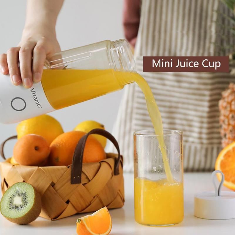 350ml Portable Blender Juicer Electric USB Rechargeable - Image 5