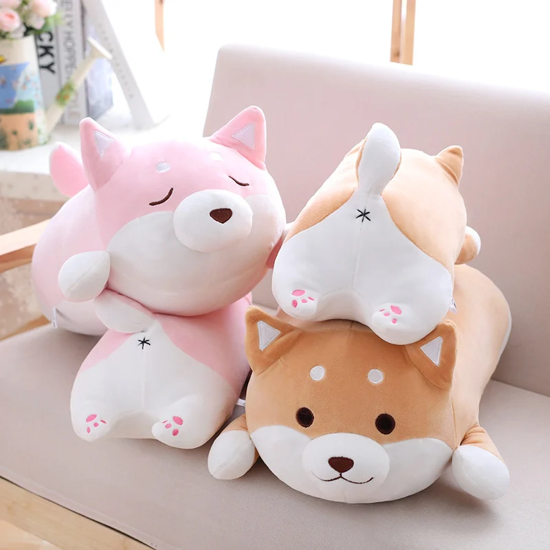 36cm 55cm Cute Fat Shiba Inu Dog Plush Toy Stuffed Soft