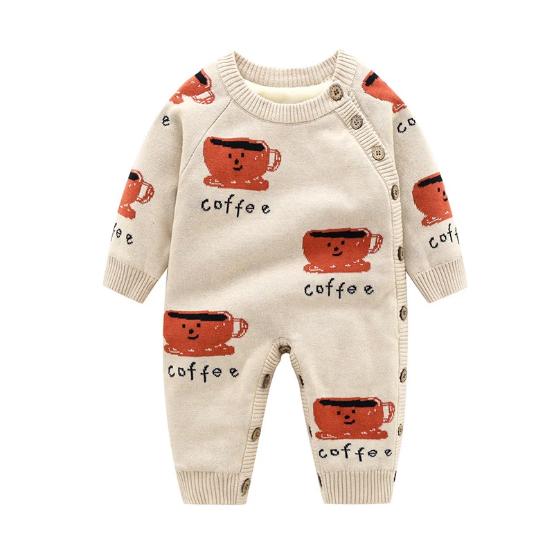 Newborn Baby Clothes Baby Crawling Clothes Thickening - Image 10