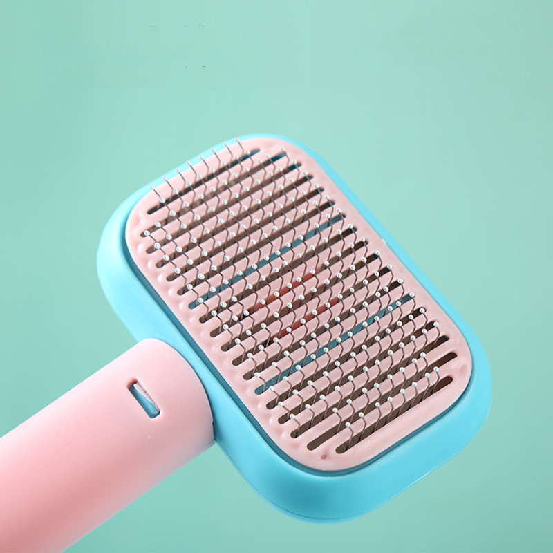 Pet Cat Dog Hair Brush Hair Massage Comb Open-Knot - Image 3