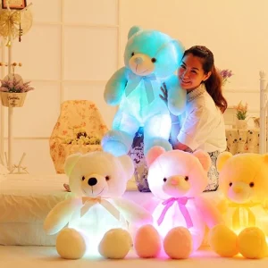 Creative Light Up LED Teddy Bear Stuffed Animals Plush