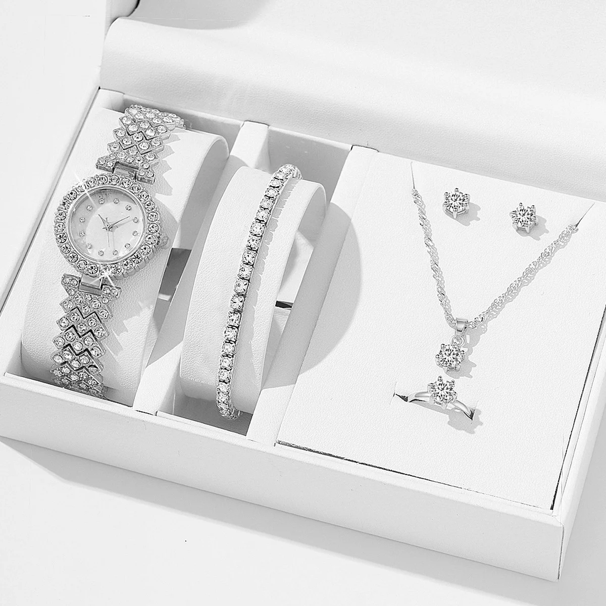 Diamond Women Watches Luxury Fashion Rhinestone Quartz - Image 8