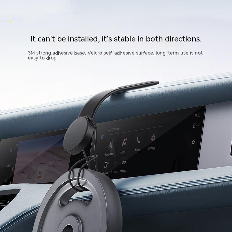 Magnetic Car Phone Holder with 15W Wireless Charger - Image 6