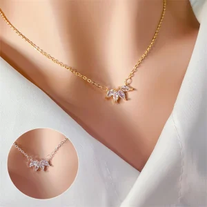 Fashion Jewelry Minimalist Shining Flower Petal