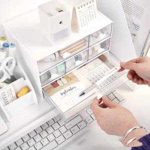 Drawer Type Cosmetic Storage Office Desk Stationery