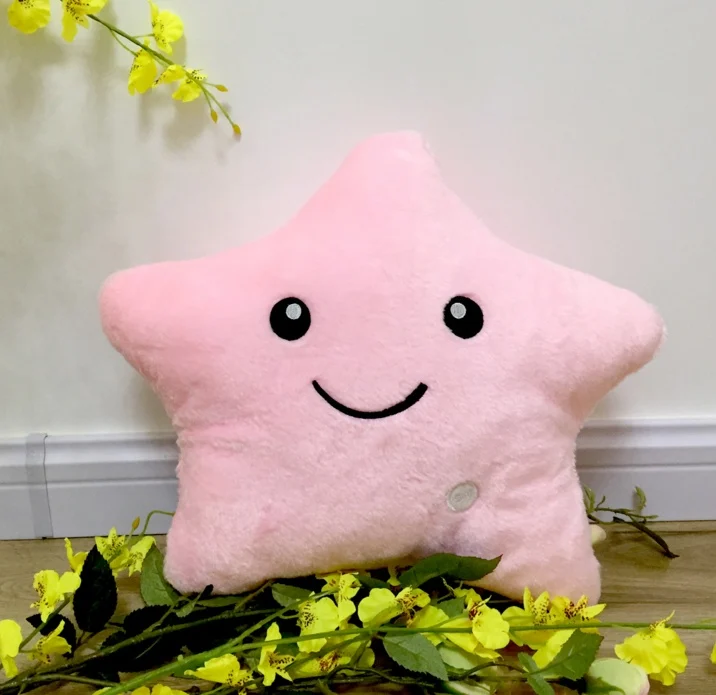 34CM Unique Toy Luminous Pillow Vivid Star Design LED - Image 8