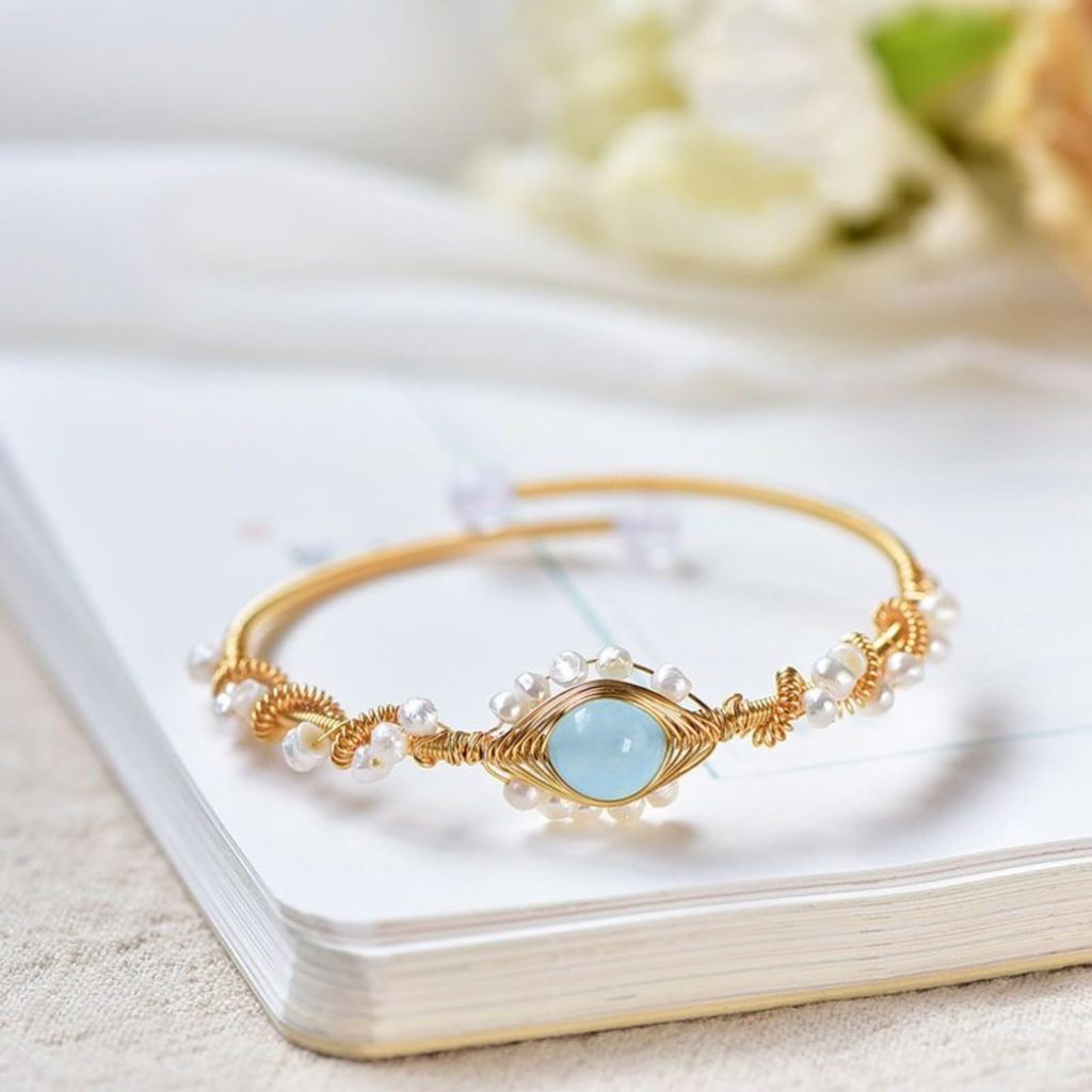 Pearl Bracelets for Women Gold Plating Pearl Bracelet