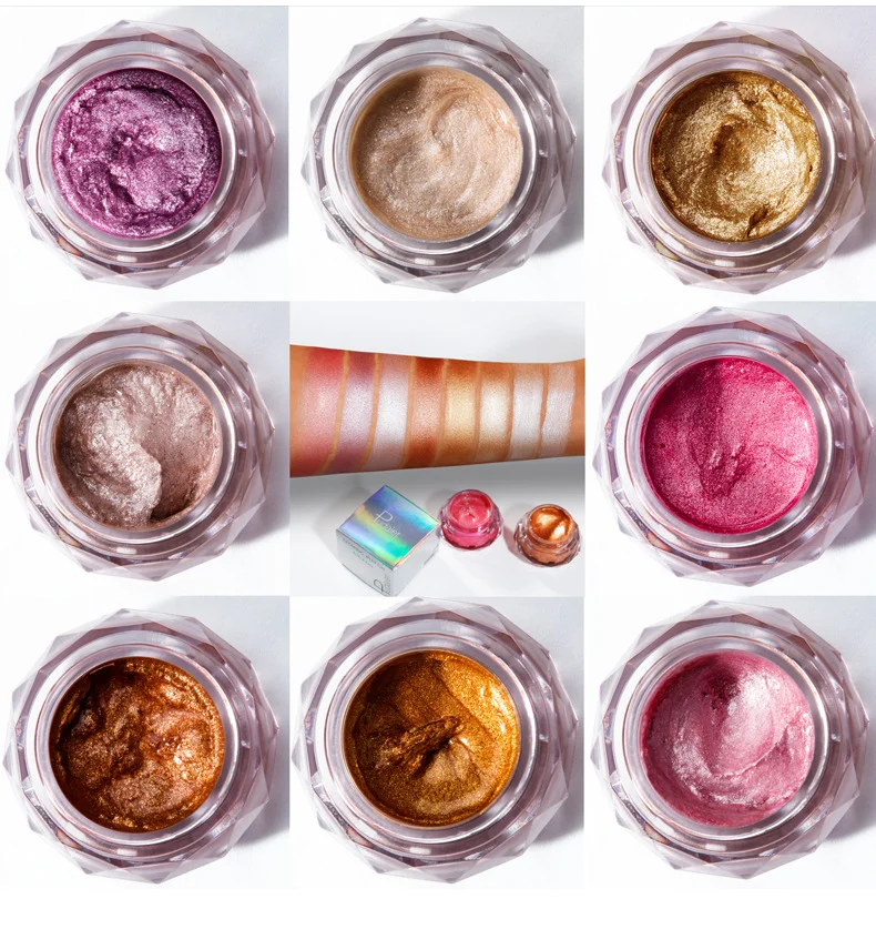 Face Highlighter Jelly Gel Mermaid Eyeshadow Glow Body - Image 2