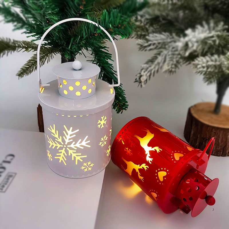 Christmas Candle Lights LED Small Lanterns Wind Lights - Image 3