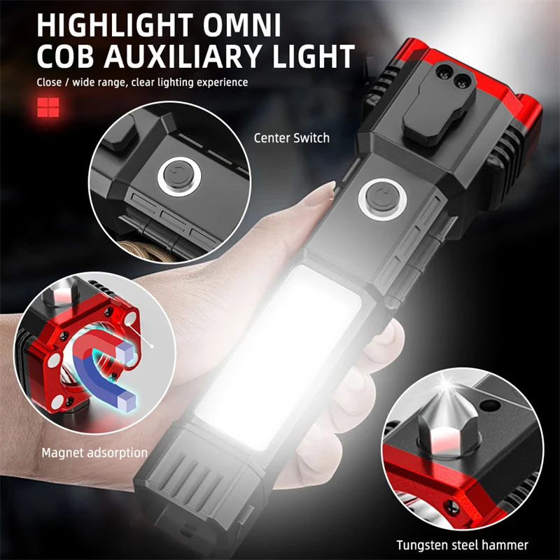 Car Safety Hammer Multifunctional Charging Power Work - Image 2
