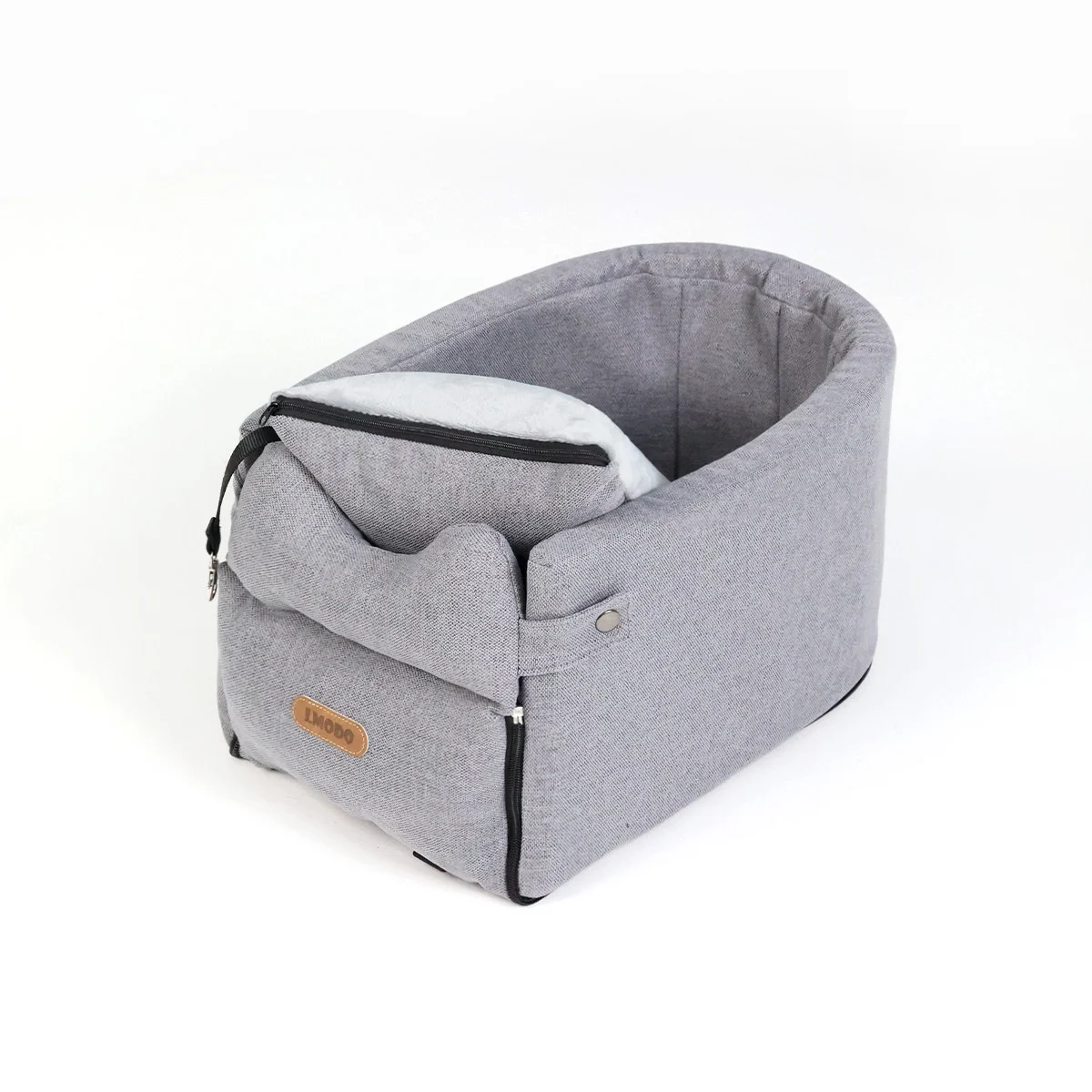 Car Central Dog Car Seat Bed Portable Dog Carrier for - Image 3