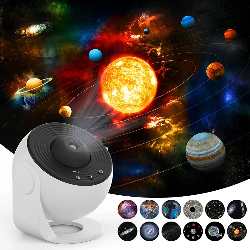 360° Galaxy Night Light Projector