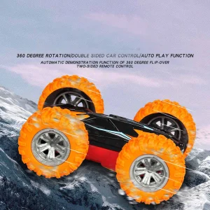 RC Car Rolls on Both Sides