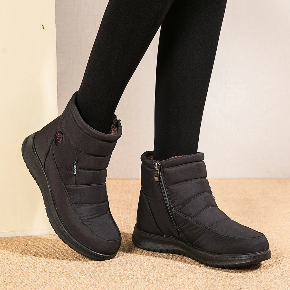 Ankle Boots for Women Non-slip Waterproof Snow Boots - Image 4