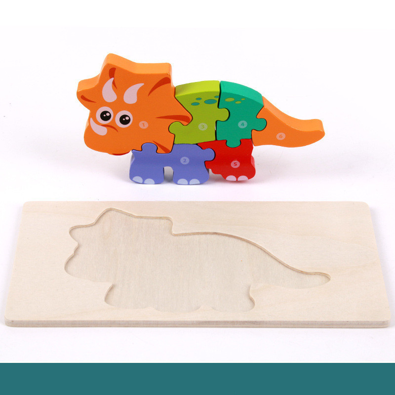 Children's Educational Toys Wooden Three-dimensional - Image 9