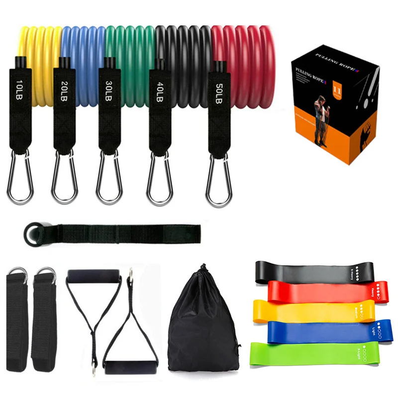 Latex Pull Rope Exercises Resistance Bands Stretch - Image 5