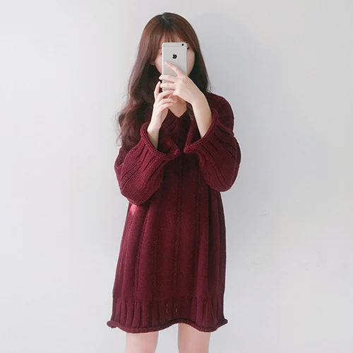 Sweater dress, dress, sweater, women - Image 2