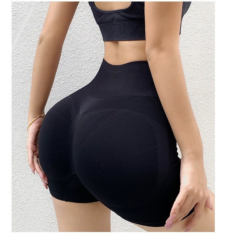 Fitness Yoga Shorts Pants Butt Lifting Seamless - Image 6