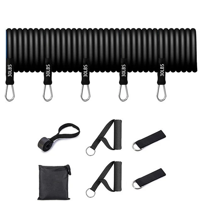 Resistance Bands Set 7 Piece Exercise Band Portable - Image 6