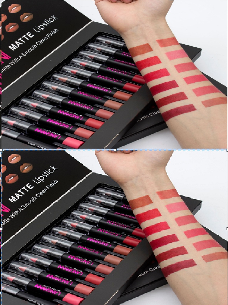 Matte Lipstick Waterproof Long-lasting Velvet Lipstick - Image 6