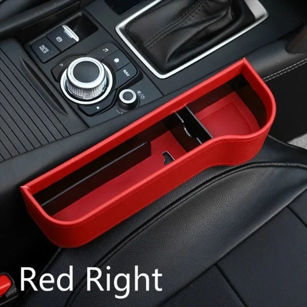 PU Car Organizer Seat Gap Storage Box Car Seat Side - Image 6