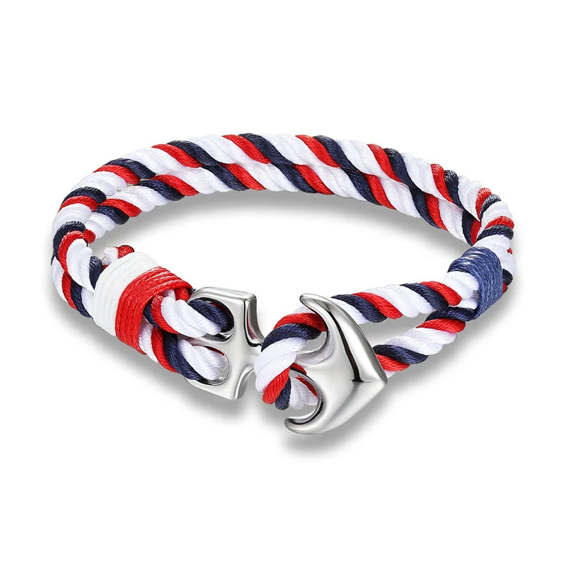 High Quality Anchor Bracelets Men Charm Nautical - Image 7